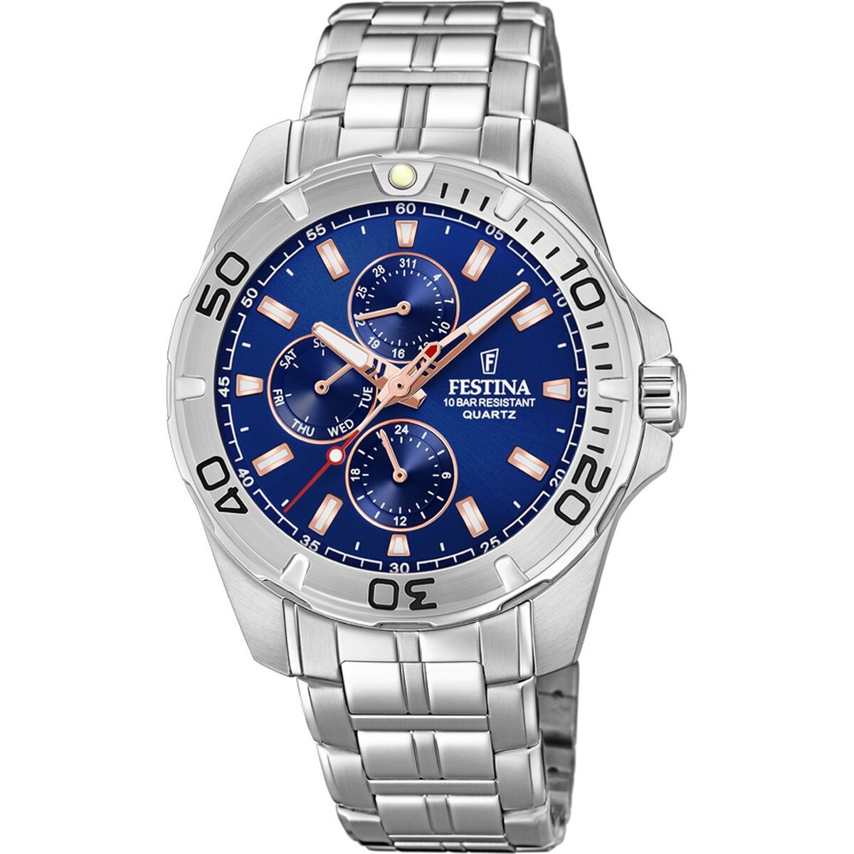 Herrenuhr Festina F20445/5 Silberfarben - AWK Flagship