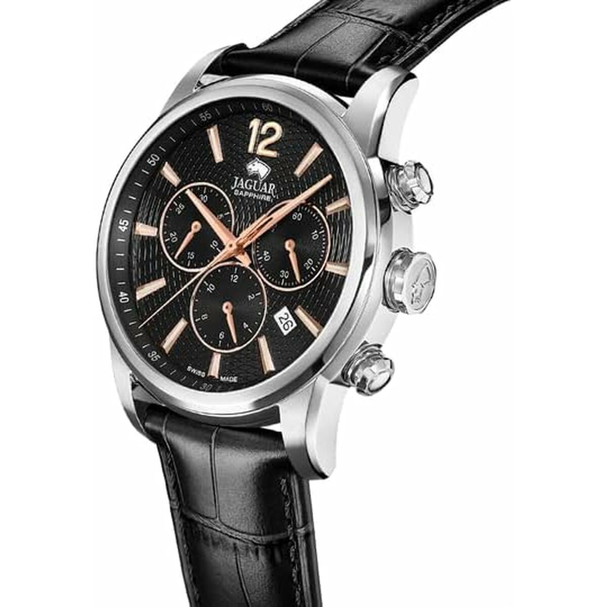 Herrenuhr Jaguar J968/6 Schwarz - AWK Flagship