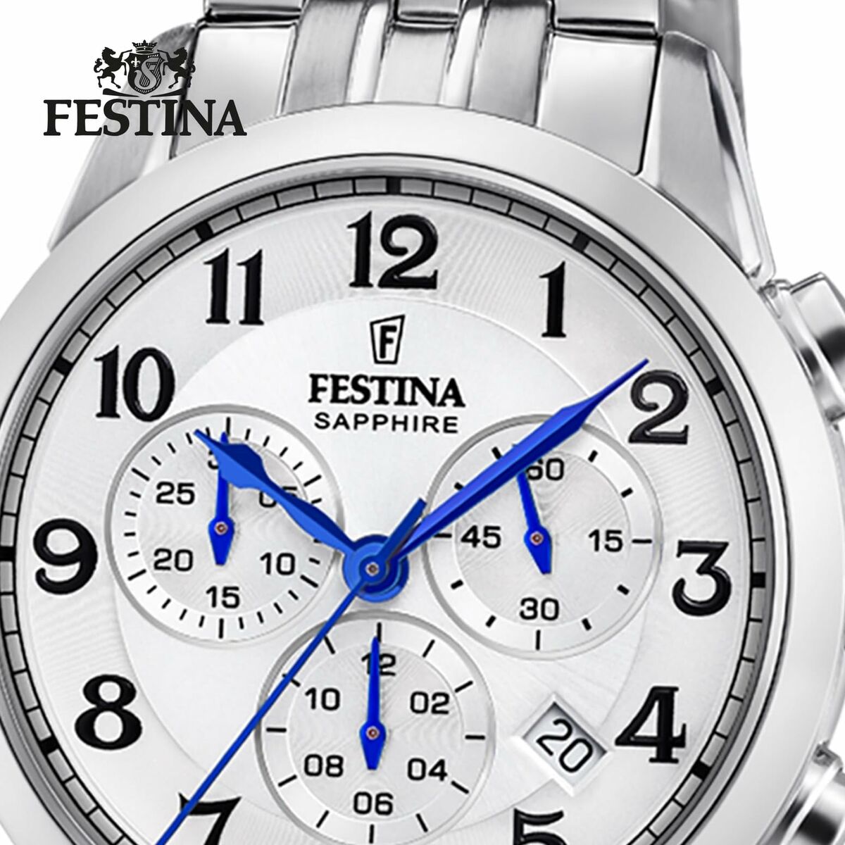 Herrenuhr Festina F20040/1 Silberfarben - AWK Flagship