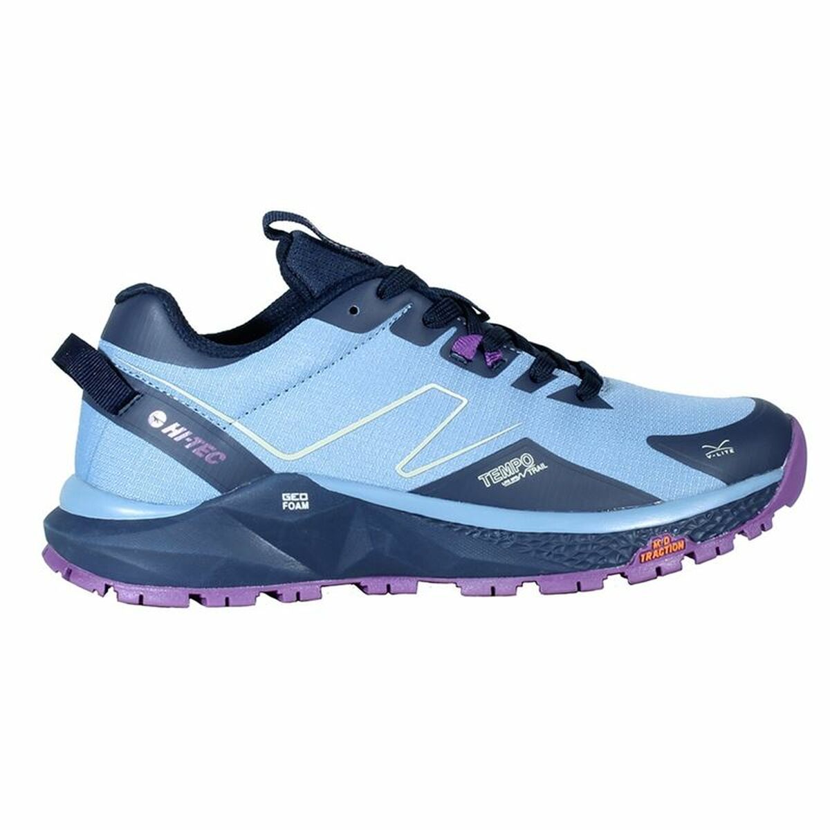 Laufschuhe für Damen Hi-Tec Geo Tempo Trail Dusty Blau Hellblau - AWK Flagship