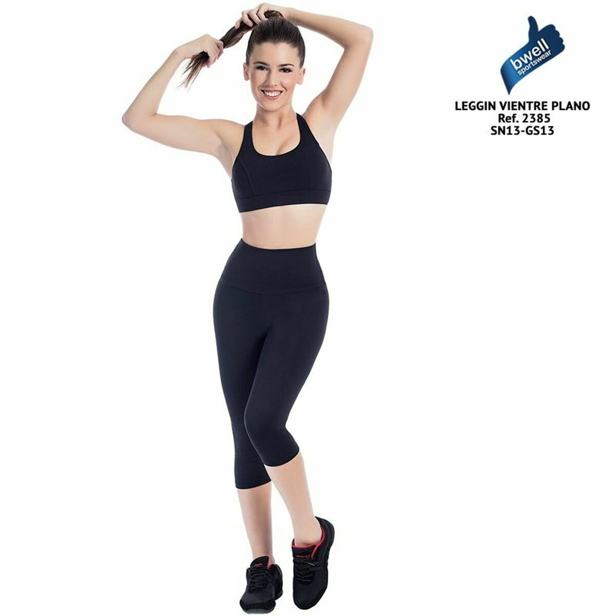 Sporthose Damen Happy Dance Bk Schwarz - AWK Flagship