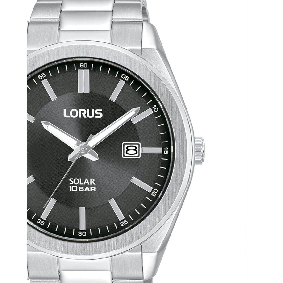 Herrenuhr Lorus RX351AX9 Schwarz Silberfarben - AWK Flagship