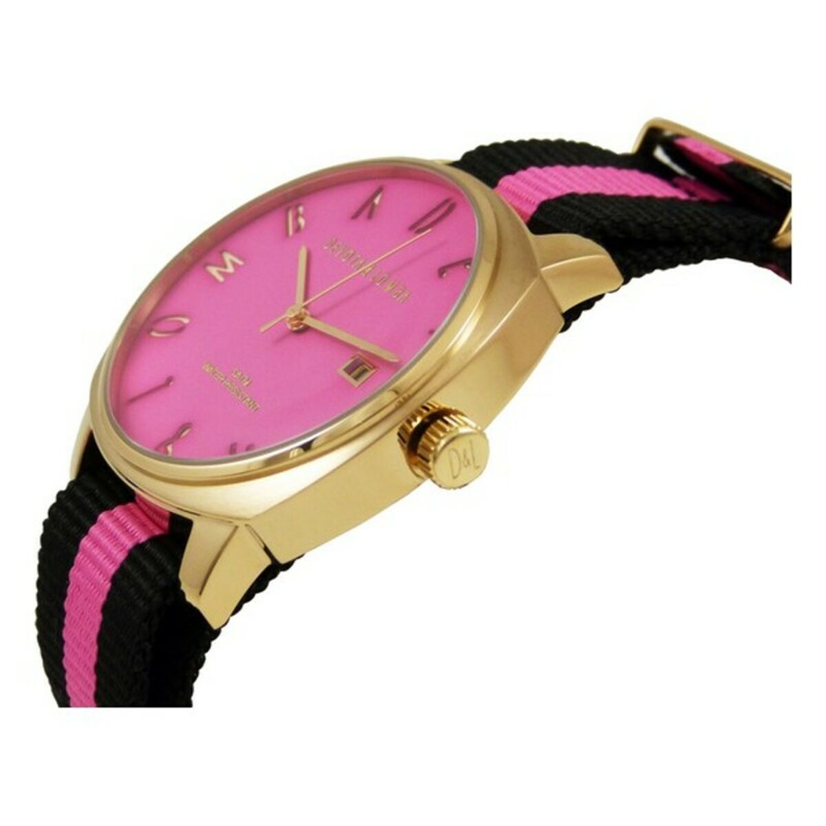 Herrenuhr Devota & Lomba DL008MSPBK-PK-02PINK (Ø 42 mm) - AWK Flagship