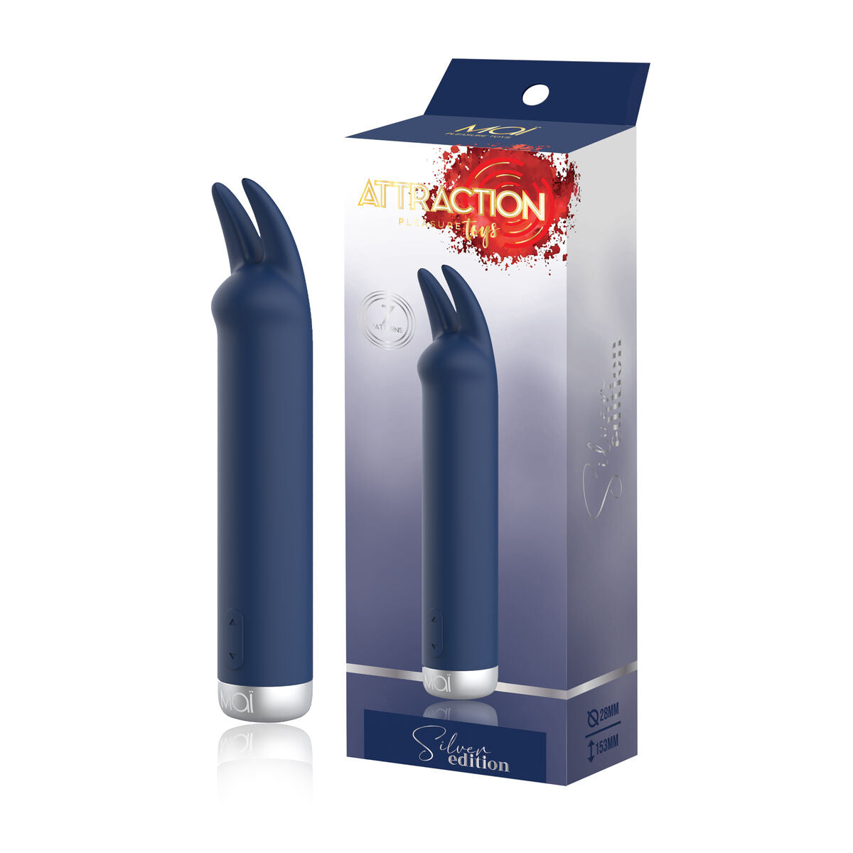 Klitoris Stimulator Attraction Mai Pleasure Toys Blau - AWK Flagship