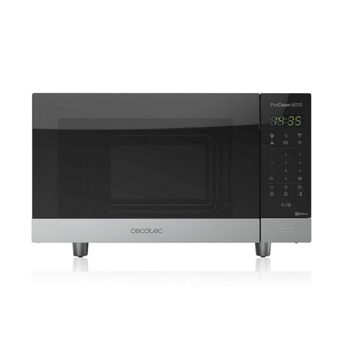 Mikrowelle Cecotec ProClean 6010 23 L 800W Schwarz Silberfarben - AWK Flagship