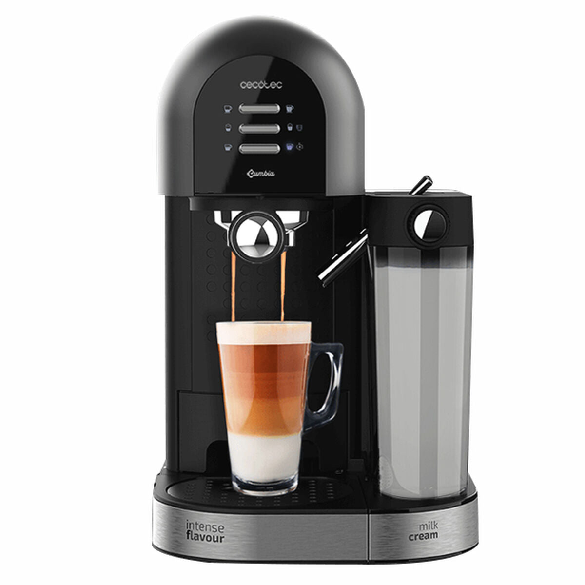 Express-Kaffeemaschine Cecotec Cumbia Power Instant-ccino 20 Chic 1,7 L 20 bar 1470W Schwarz - AWK Flagship