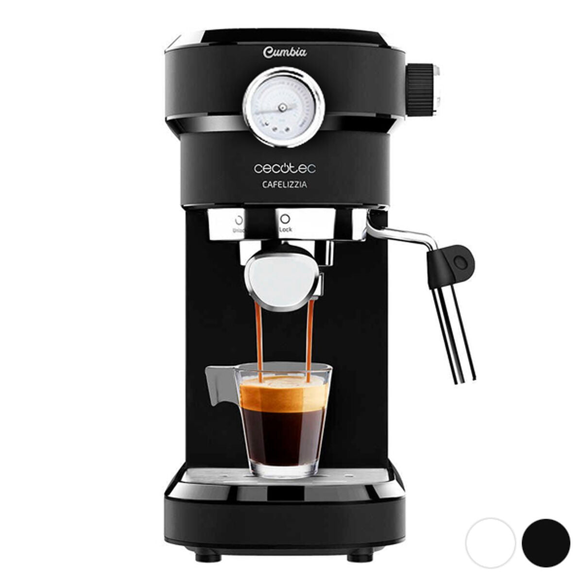 Manuelle Express-Kaffeemaschine Cecotec Cafelizzia 790 Black Pro 1,2 L 20 bar 1350W 1,2 L - AWK Flagship