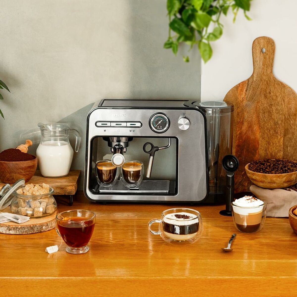 Express-Kaffeemaschine Cecotec Power Espresso 20 Square Pro - AWK Flagship