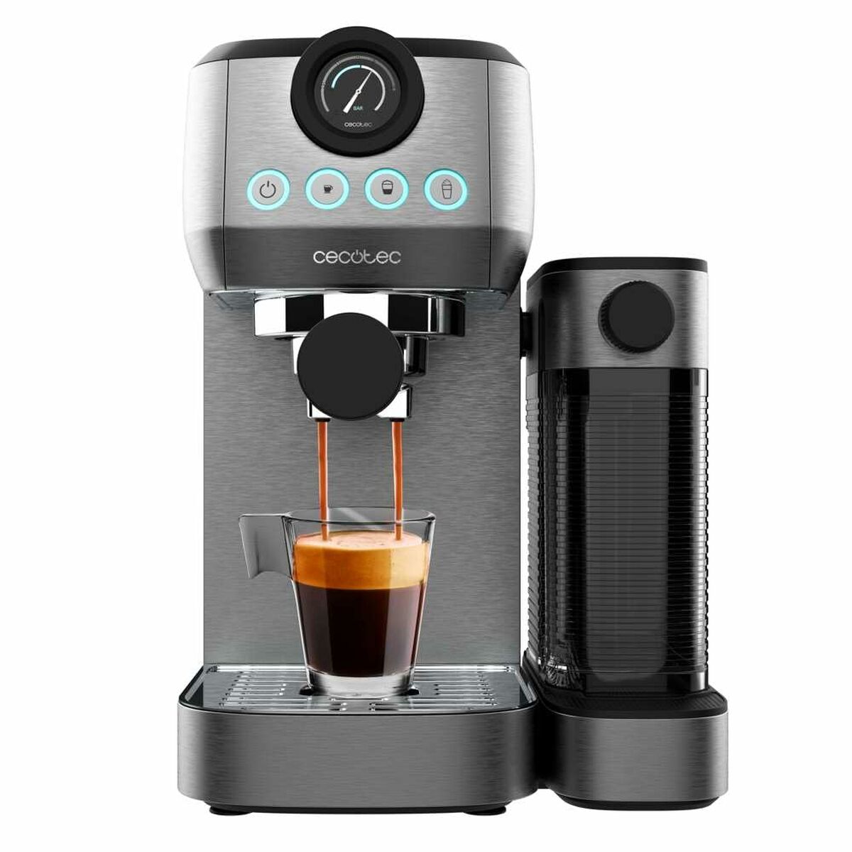 Express-Kaffeemaschine Cecotec Power Espresso 20 Steel Pro Latte Stahl 1350 W - AWK Flagship