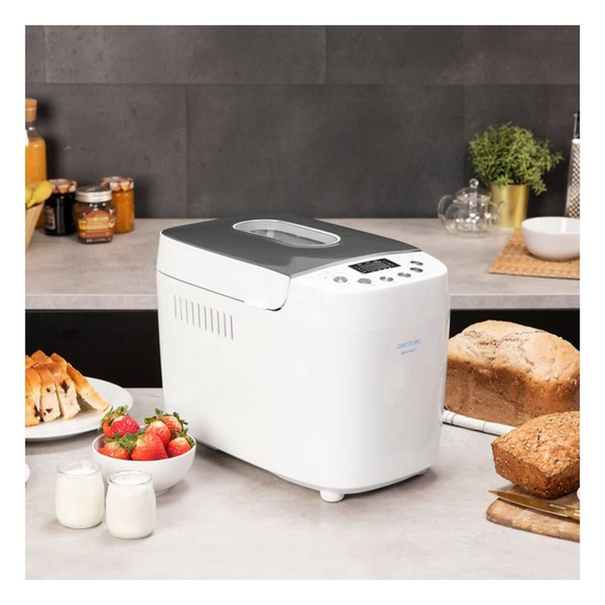 Brotmaschine Cecotec Bread&Co 1500 PerfectCook 850 W 1,5 Kg Weiß - AWK Flagship