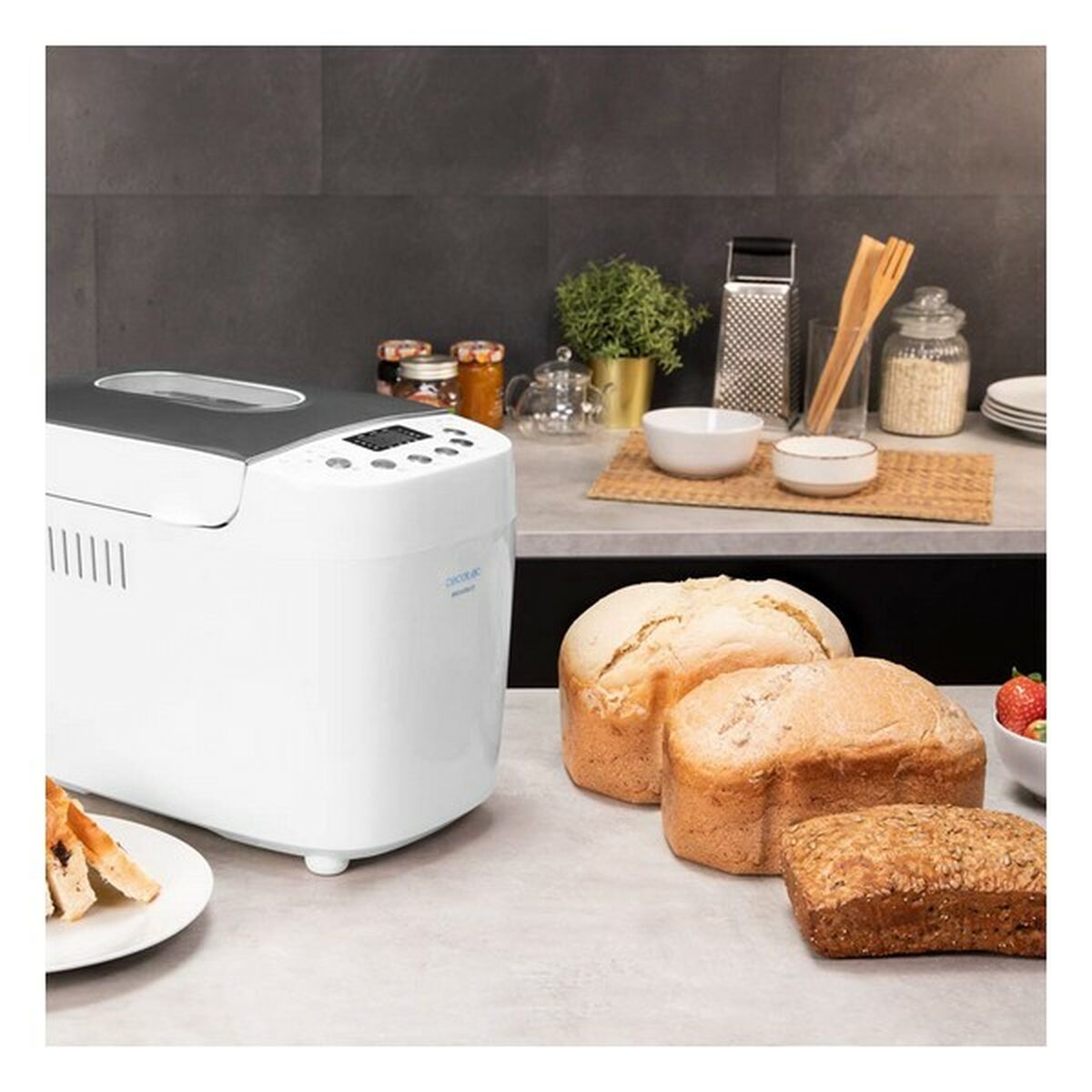 Brotmaschine Cecotec Bread&Co 1500 PerfectCook 850 W 1,5 Kg Weiß - AWK Flagship