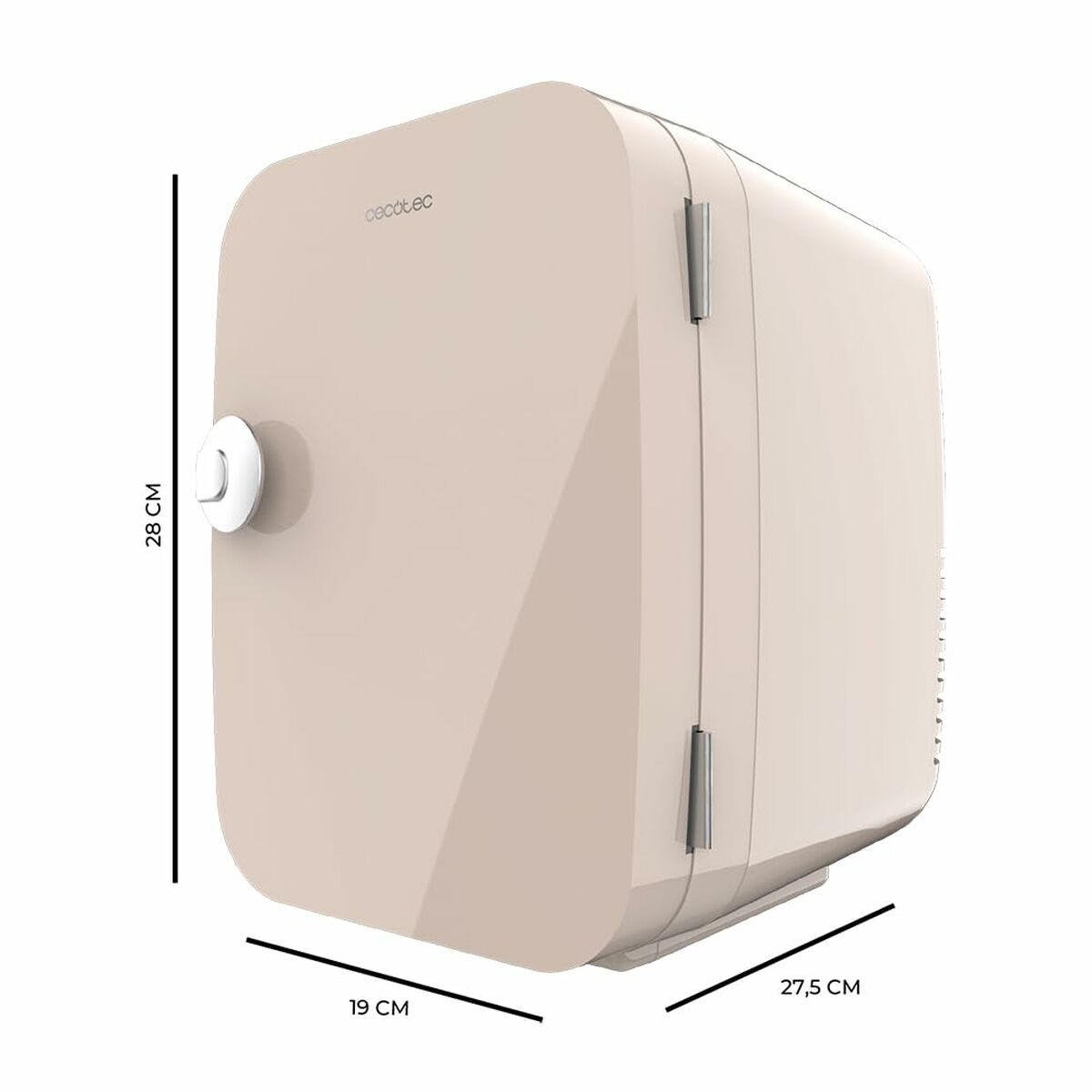Mini-Kühlschrank Cecotec Rio Creme