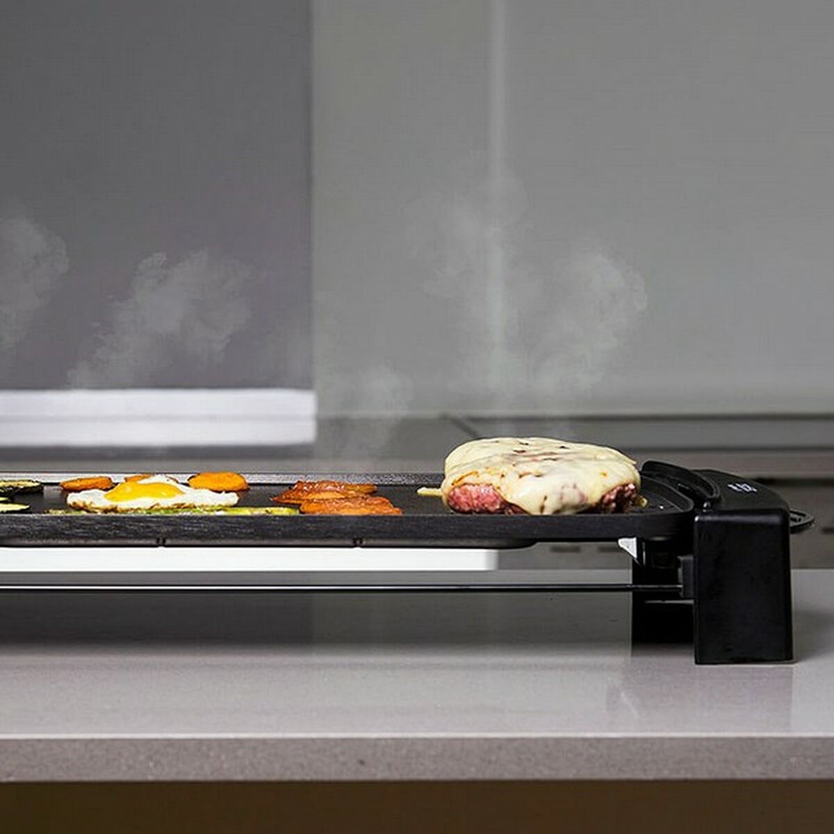 Grillplatte Cecotec Rock & Water 2500 2150W Schwarz - AWK Flagship