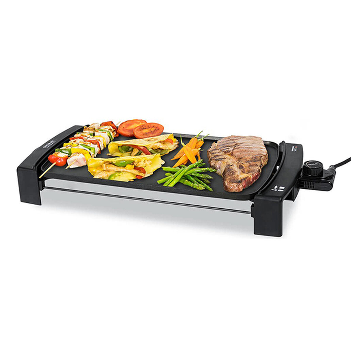 Grillplatte Cecotec Rock & Water 2500 2150W Schwarz - AWK Flagship