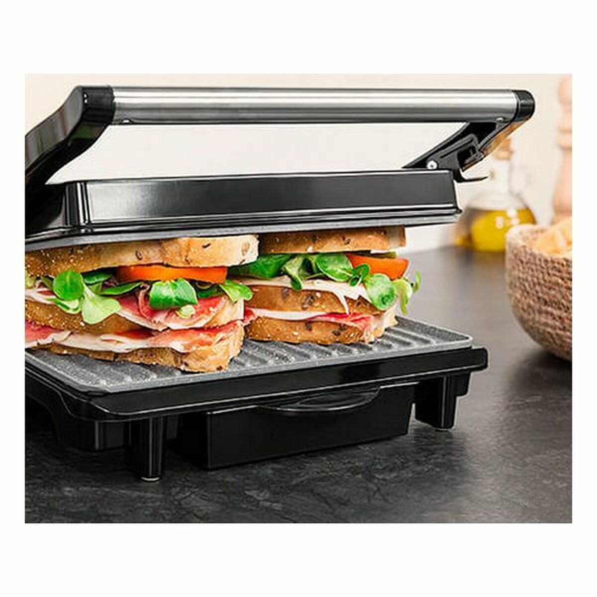 Elektrogrill Cecotec Rock'nGrill 1500 Rapid 1500W 1500 W - AWK Flagship