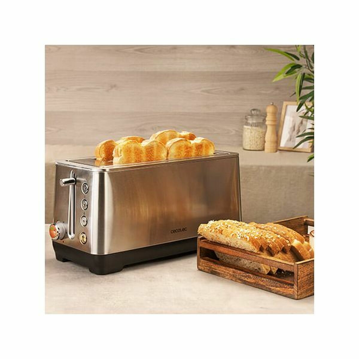 Toaster Cecotec BIGTOAST EXTRA DOUBLE 1600 W - AWK Flagship