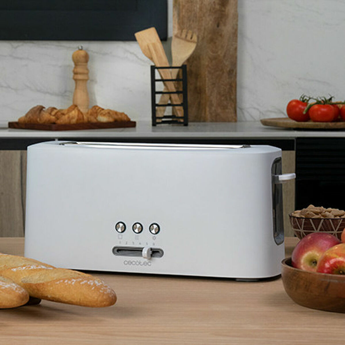 Toaster Cecotec Toast&Taste 10000 Extra White - AWK Flagship