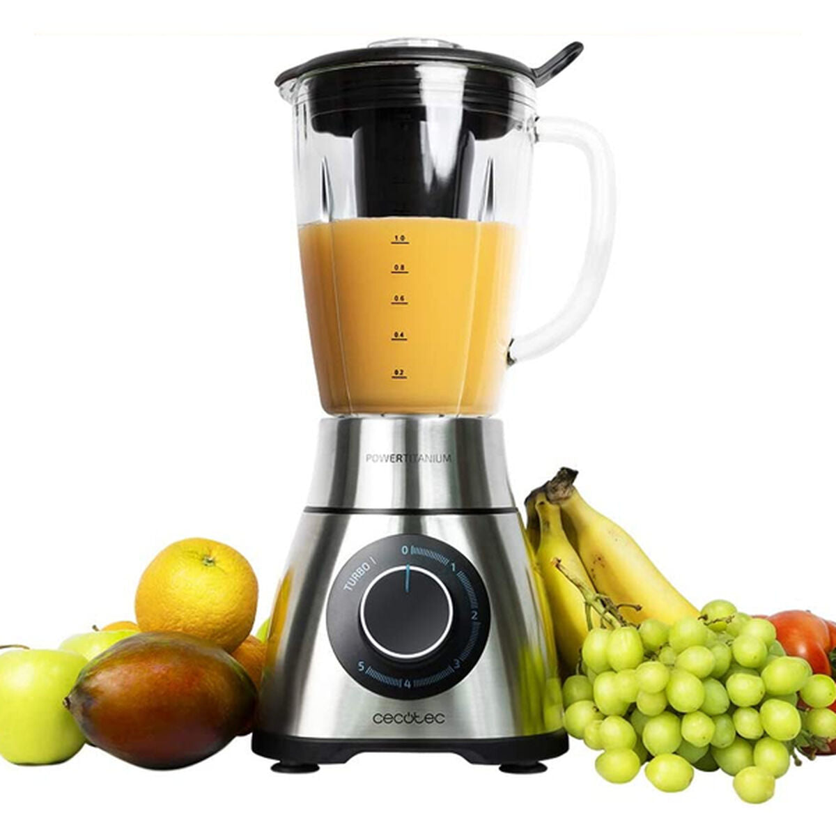 Standmixer Cecotec Power Black Titanium 1300 PerfectMix 1,8 L 1300W 1300 W - AWK Flagship