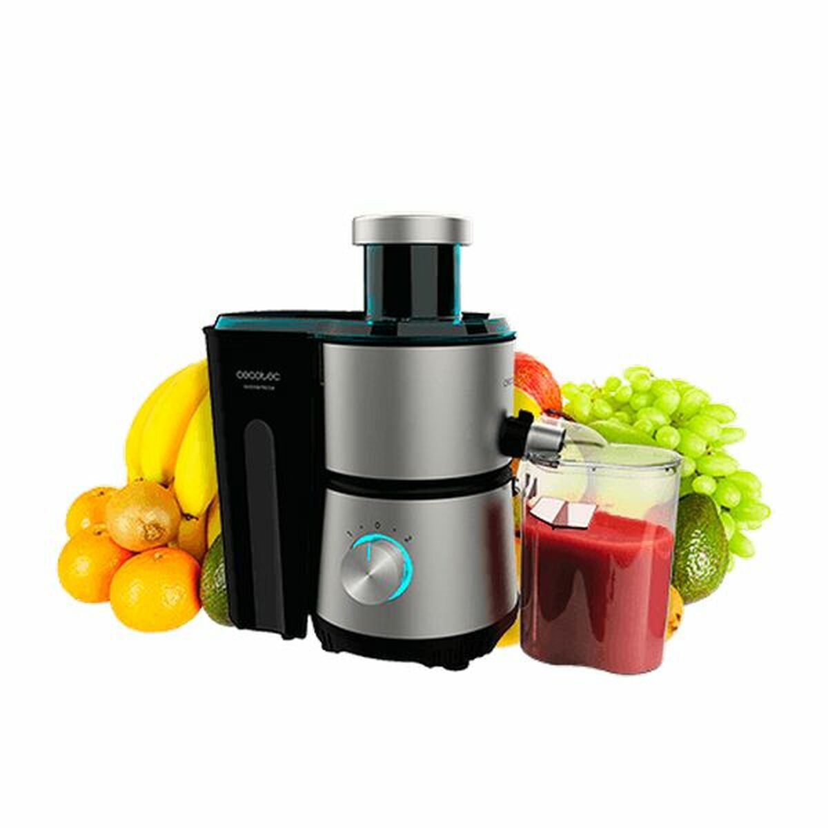 Entsafter Cecotec Juice&Fresh 400 Schwarz Titan 1 L 400 W Schwarz - AWK Flagship