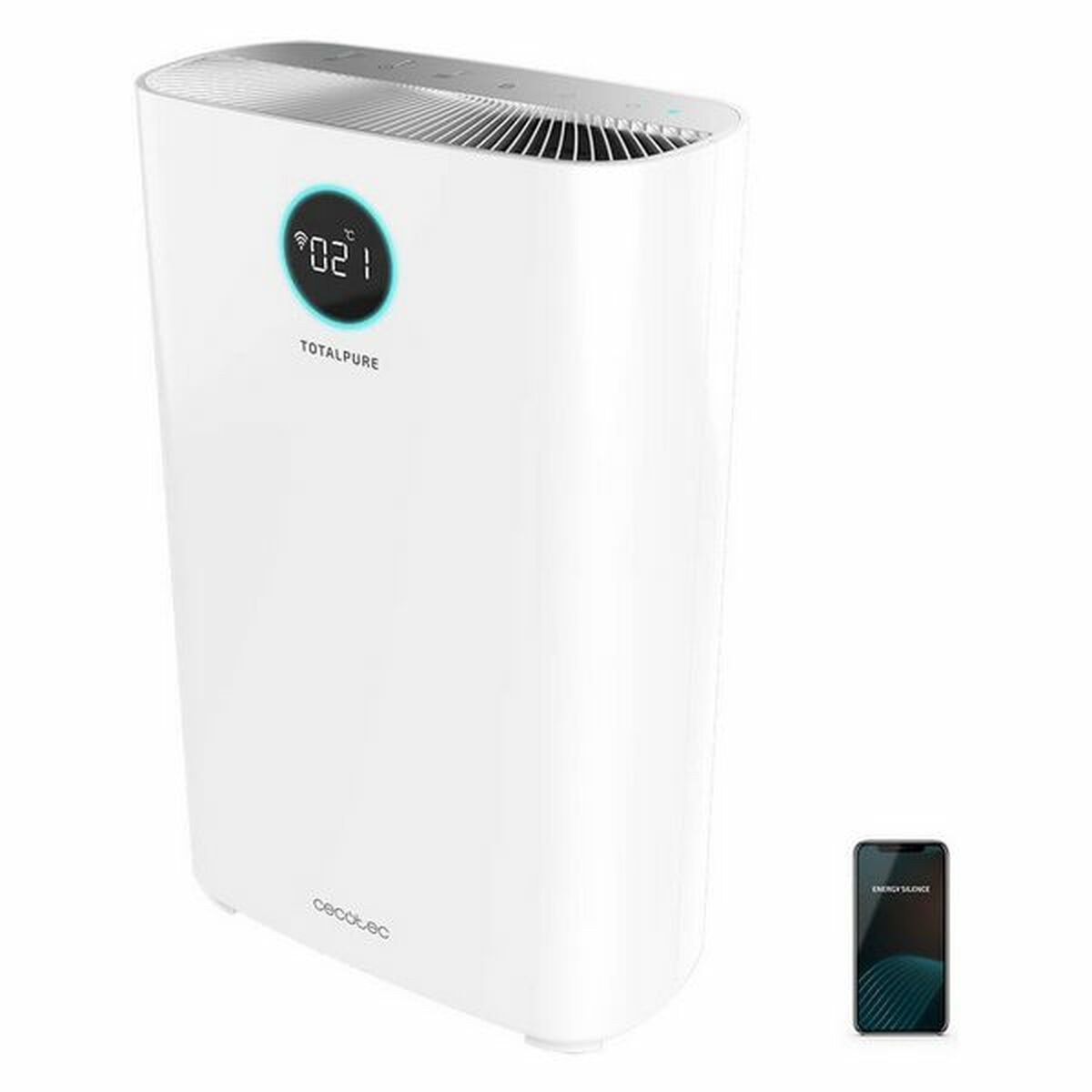 Luftreiniger Cecotec TotalPure 2500 Connected Wi-Fi 20 W Weiß 1 L (60 W) - AWK Flagship