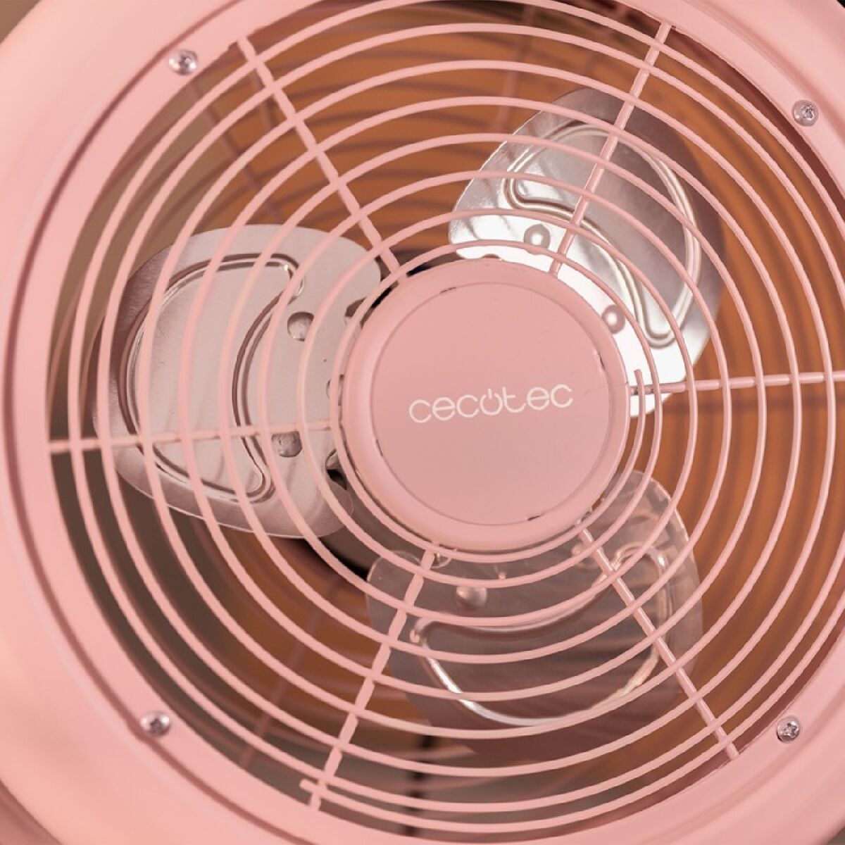 Freistehender Ventilator Cecotec EnergySilence 250 ClassicStyle Rosa 25 W - AWK Flagship