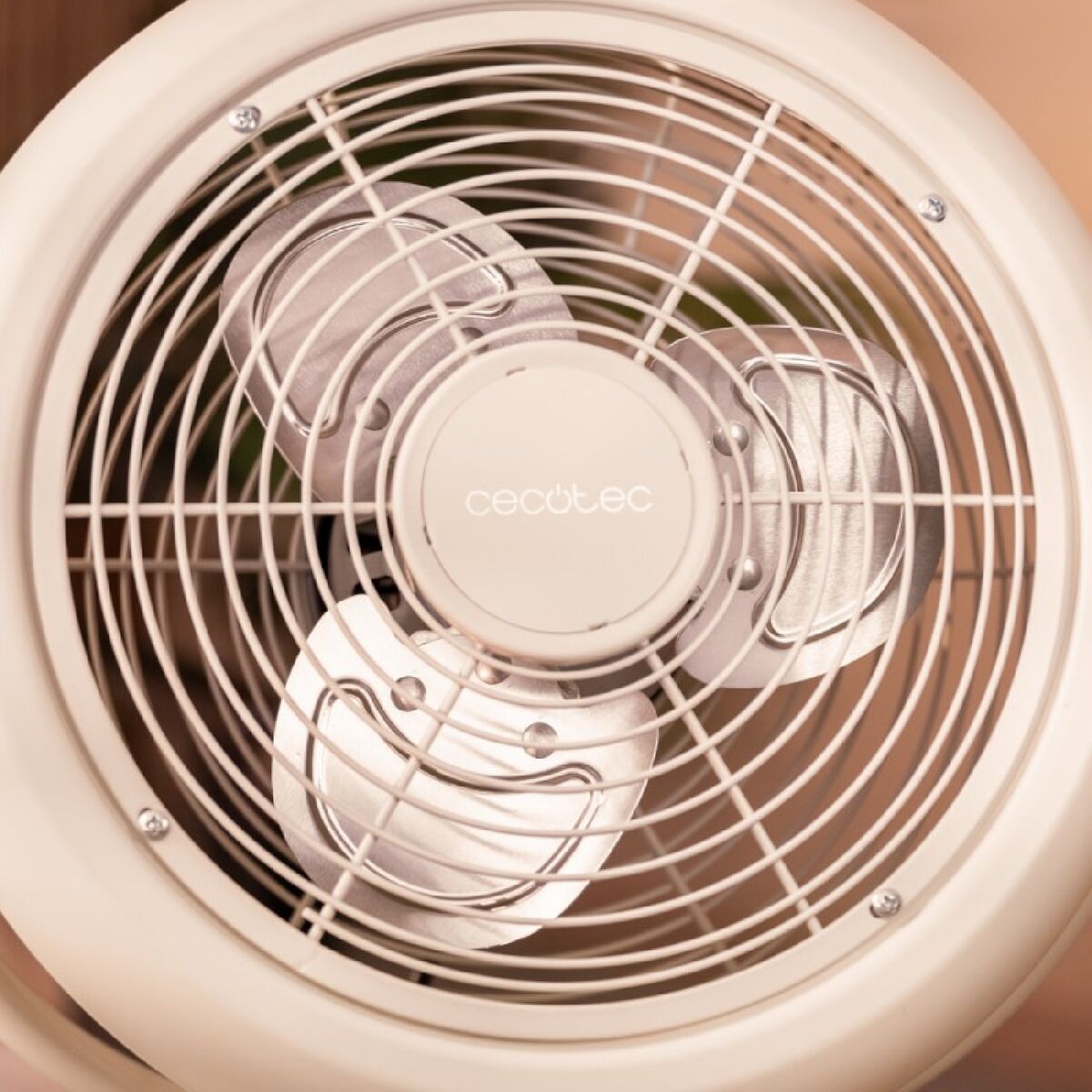 Freistehender Ventilator Cecotec EnergySilence 250 ClassiStyle Beige 25 W - AWK Flagship