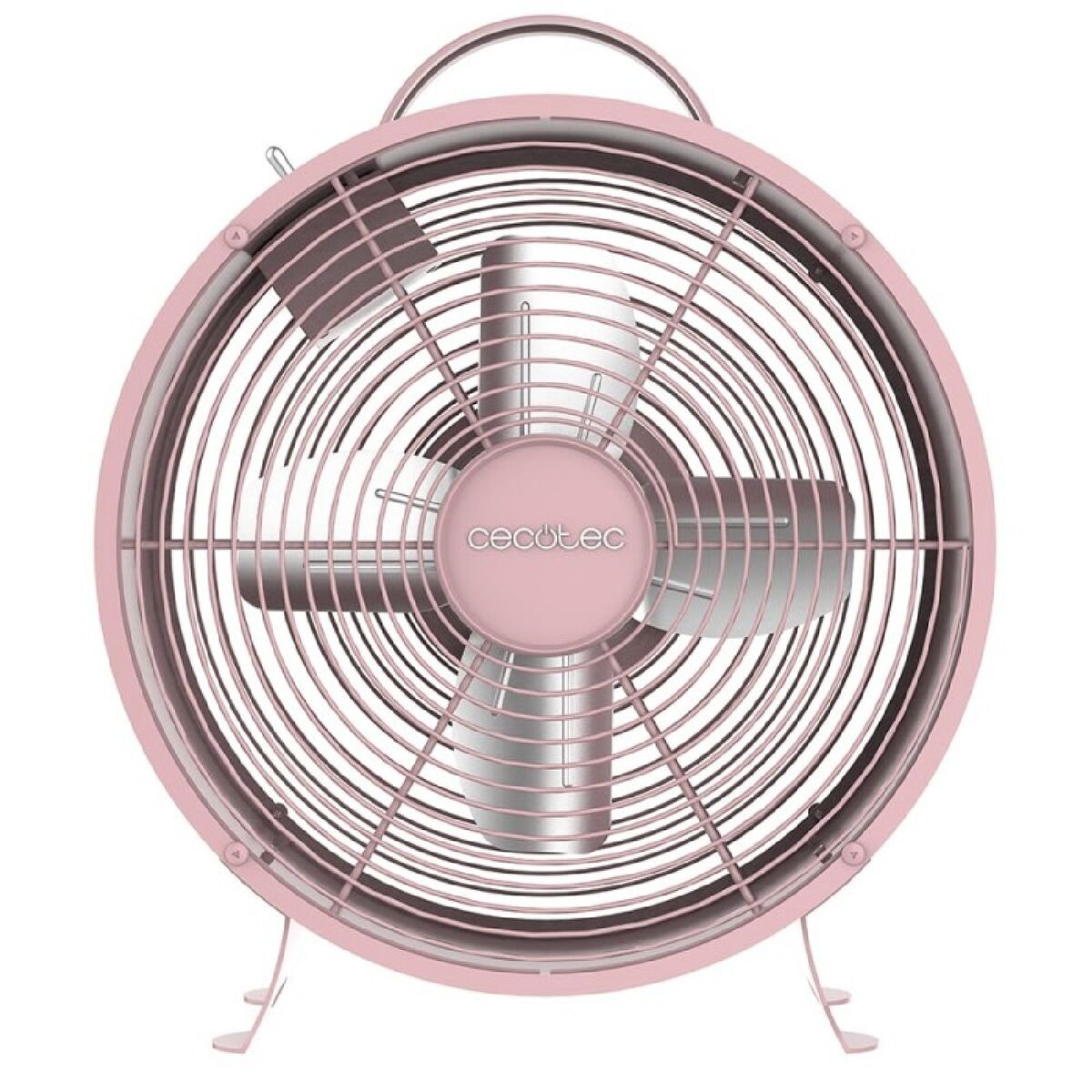 Tischventilator Cecotec EnergySilence 400 RetroDesk Rosa 25 W - AWK Flagship