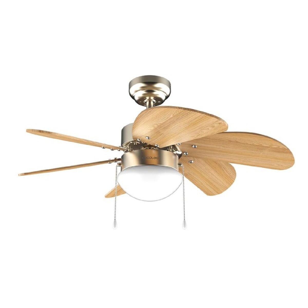 Deckenventilator mit Lampe Cecotec EnergySilence Aero 360 Gold Holz 50 W - AWK Flagship