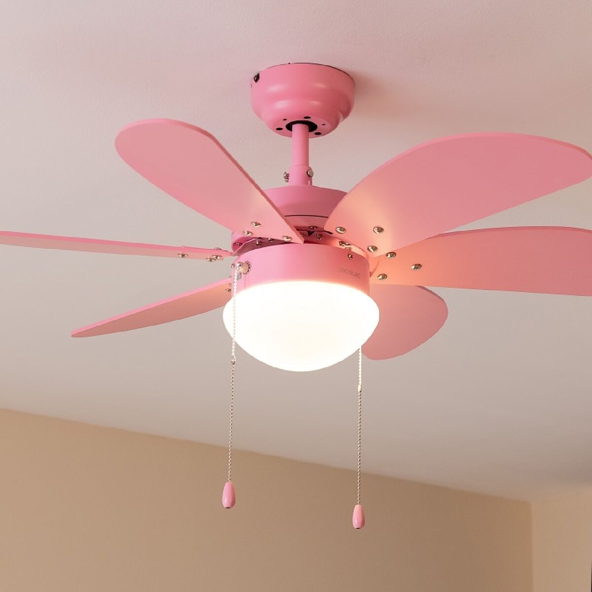 Deckenventilator mit Lampe Cecotec EnergySilence Aero 3600 Vision Full Rosa 50 W - AWK Flagship