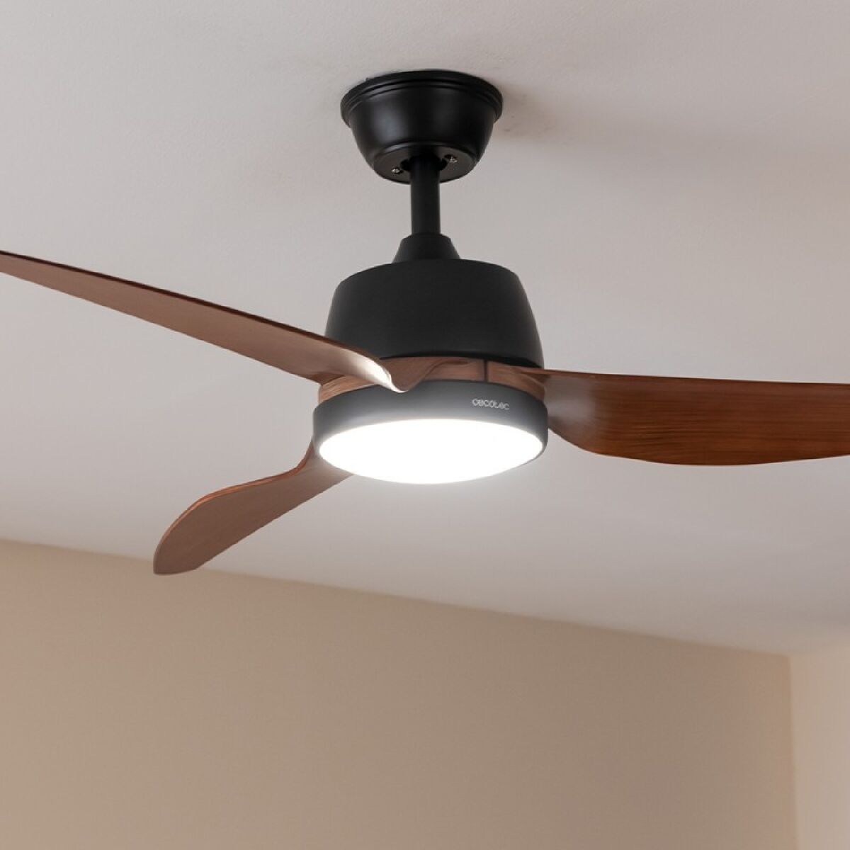 Deckenventilator mit Lampe Cecotec EnergySilence Aero 5250 Braun Schwarz 18 W 62 W - AWK Flagship