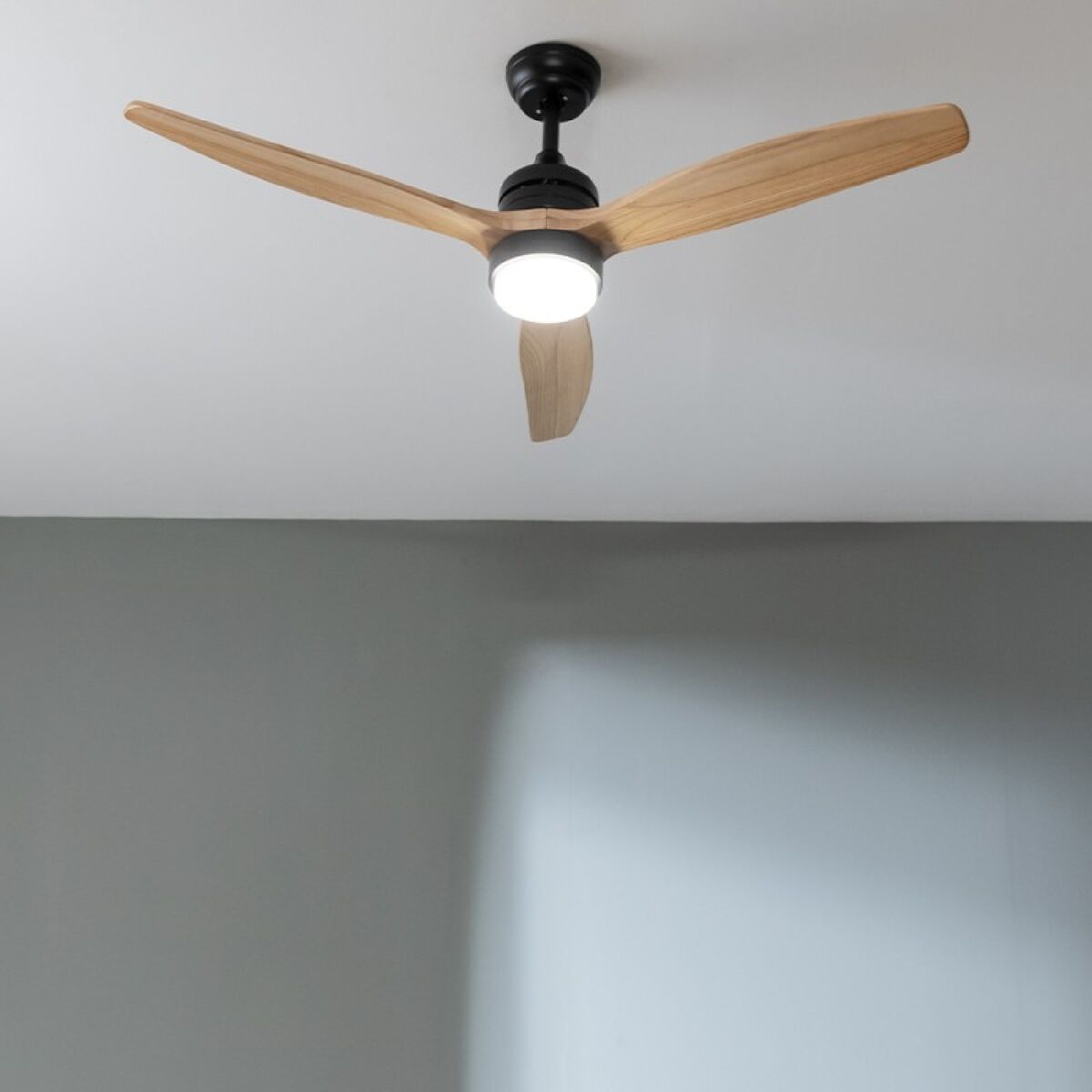 Deckenventilator mit Lampe Cecotec EnergySilence Aero 5275 Schwarz 18 W 40 W Holz - AWK Flagship