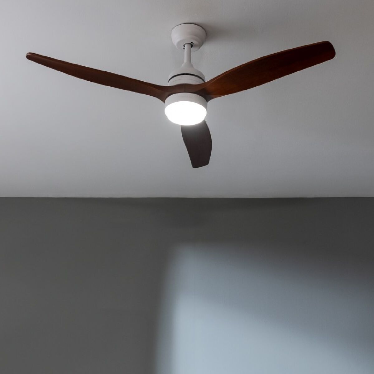 Deckenventilator mit Lampe Cecotec EnergySilence Aero 5275 Weiß 18 W 40 W Holz - AWK Flagship