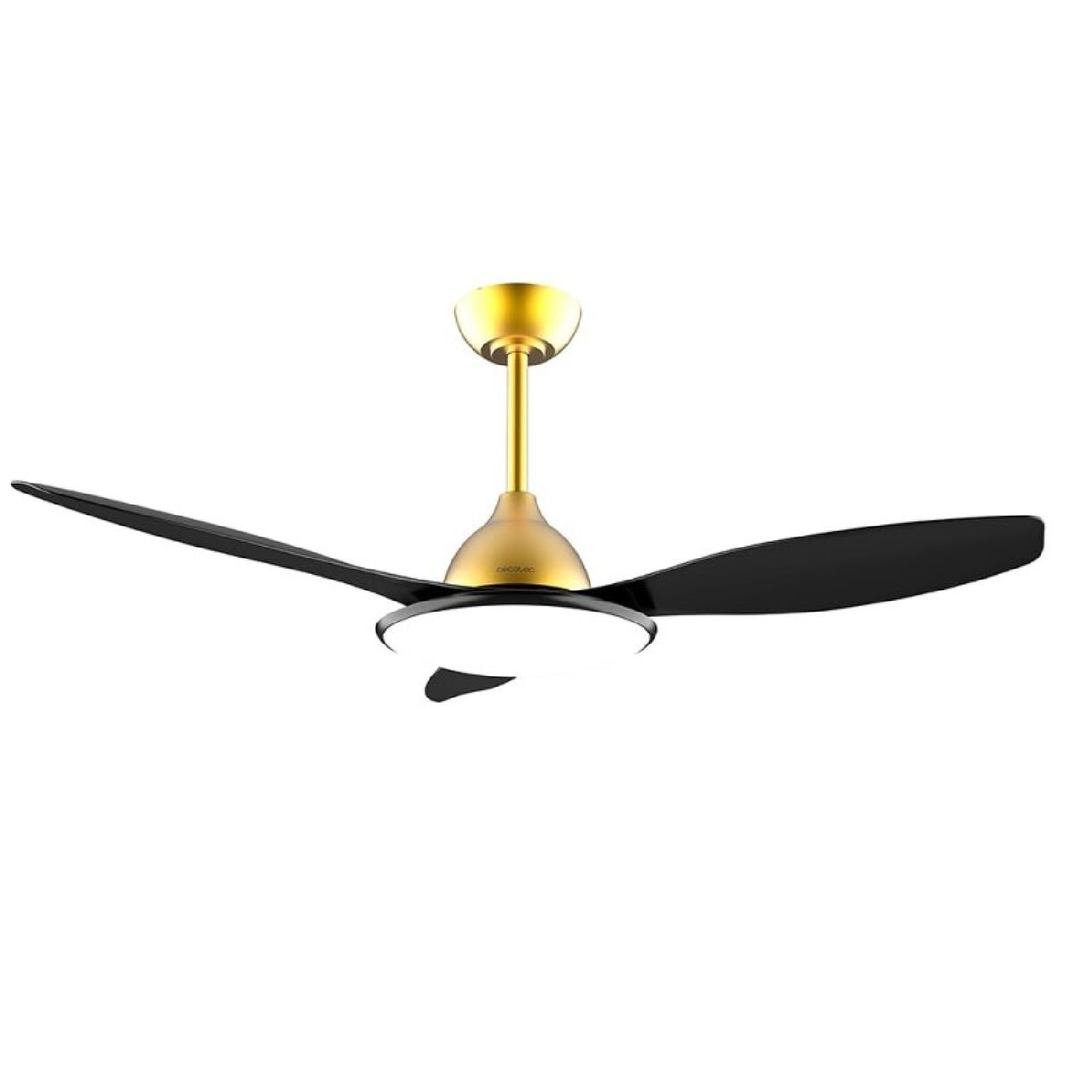 Deckenventilator mit Lampe Cecotec EnergySilence 4800 Schwarz Gold 36 W - AWK Flagship