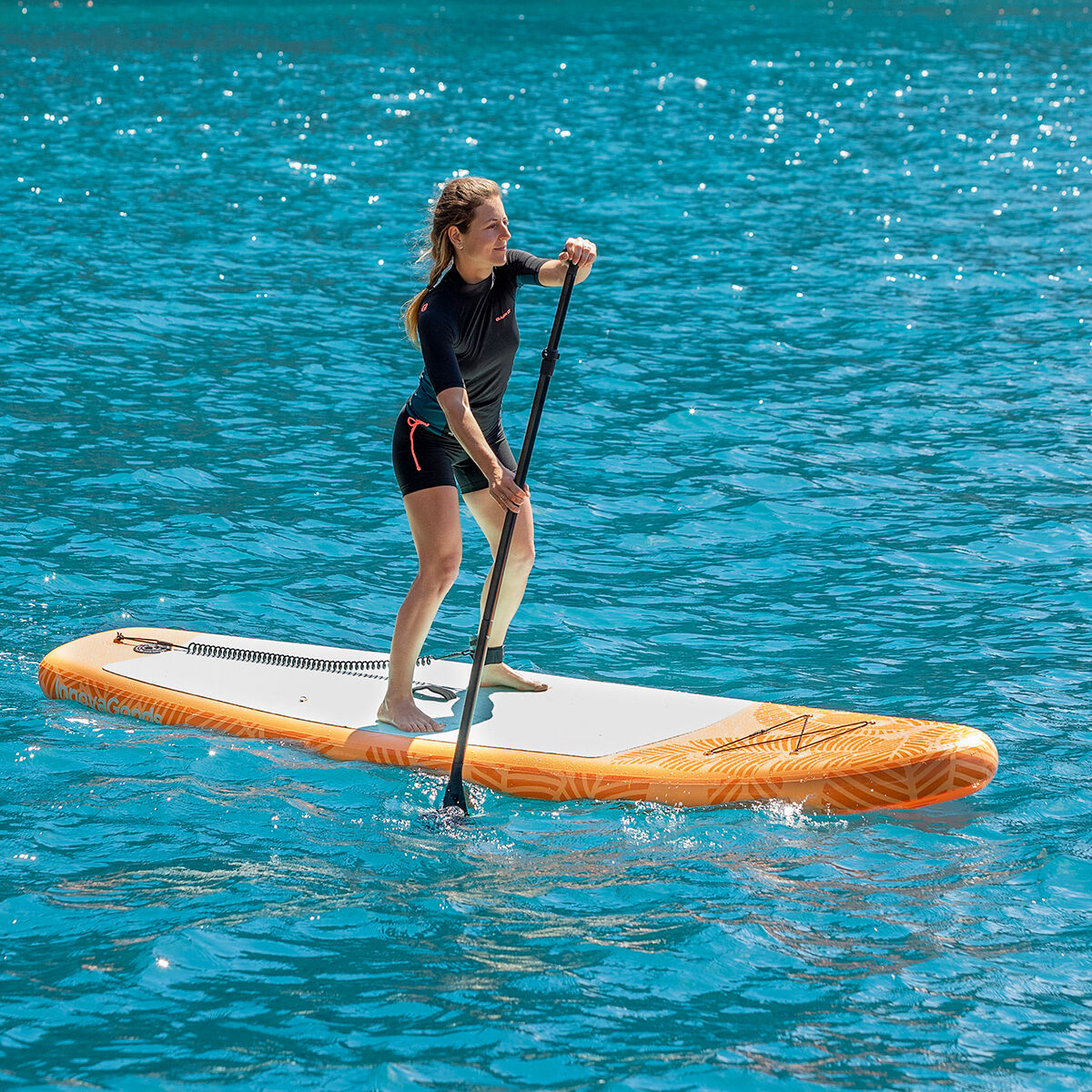 2 in 1 Aufblasbares Paddel-Board mit Sitz und Zubehör Siros  10'5" 320 cm - AWK Flagship