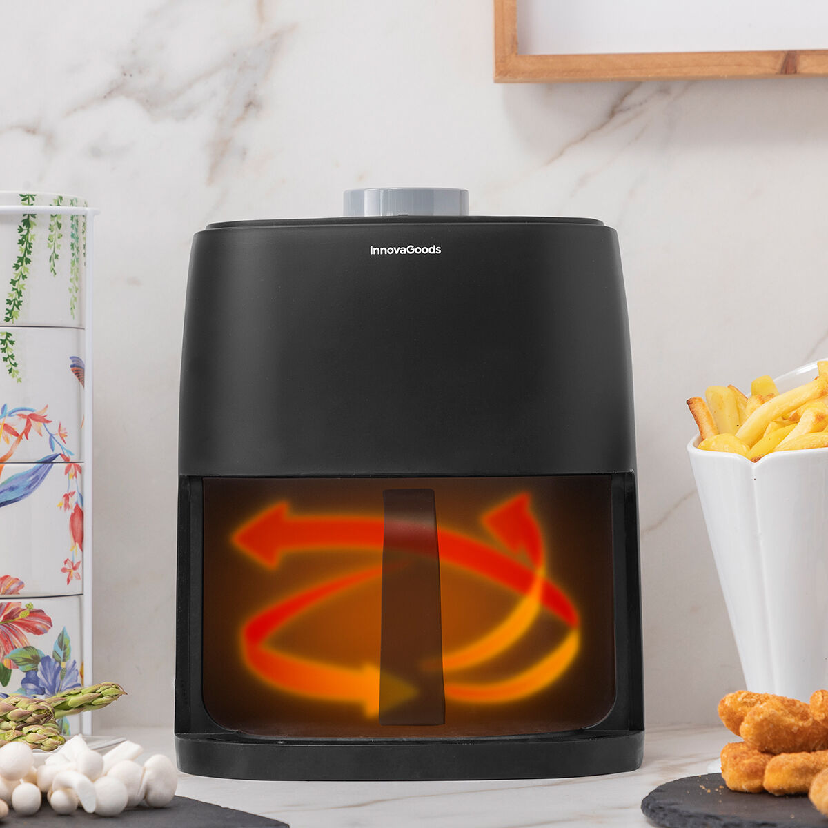 Heißluftfritteuse InnovaGoods Fryinn Lite 2000 Schwarz 1200 W 2 L - AWK Flagship