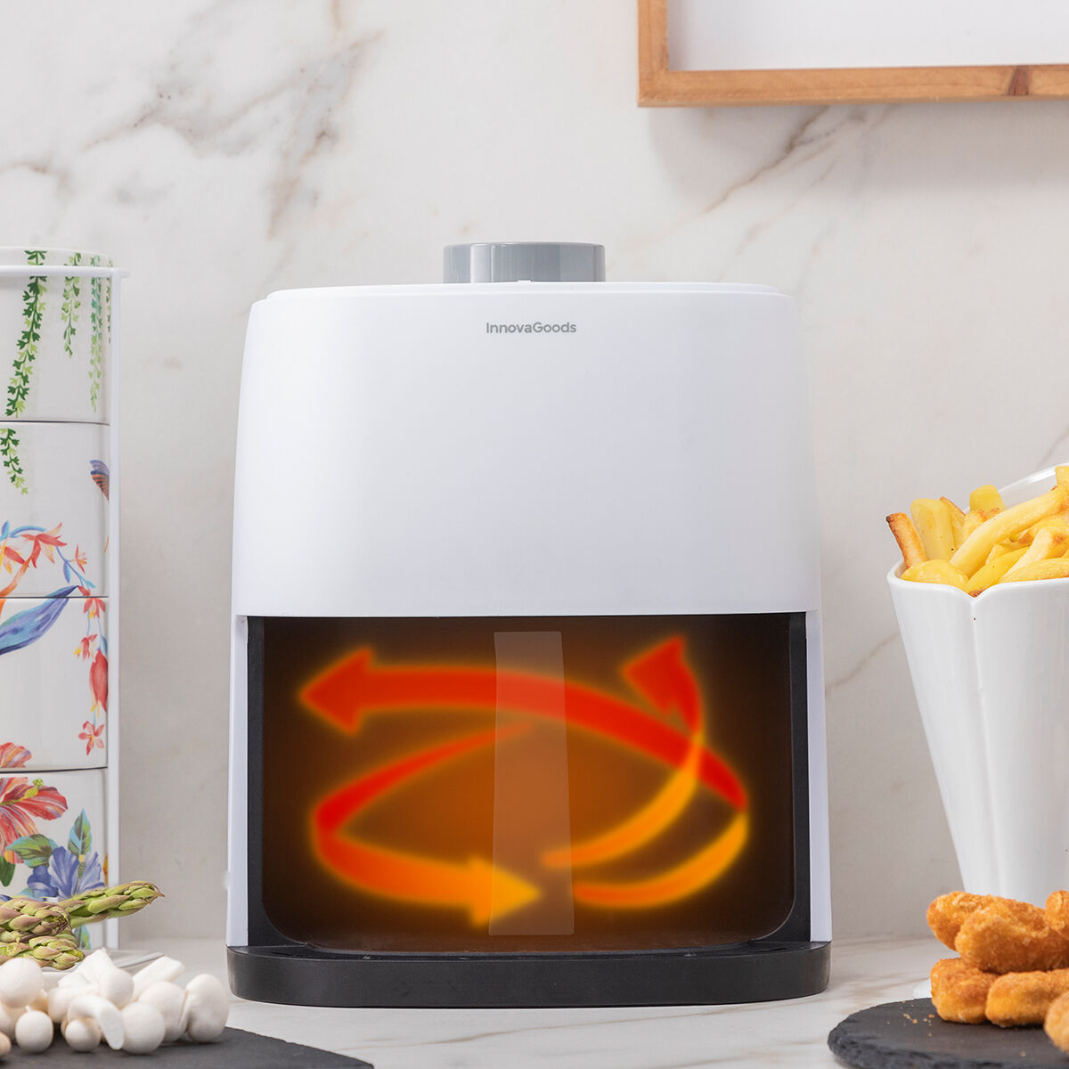 Fritteuse ohne Öl InnovaGoods Fryinn Lite 2000 Weiß 1200 W 2 L - AWK Flagship