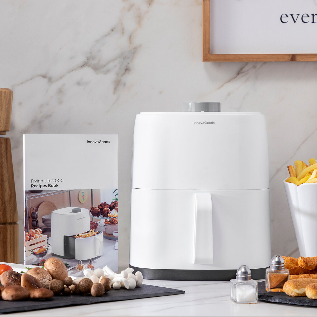 Fritteuse ohne Öl InnovaGoods Fryinn Lite 2000 Weiß 1200 W 2 L - AWK Flagship