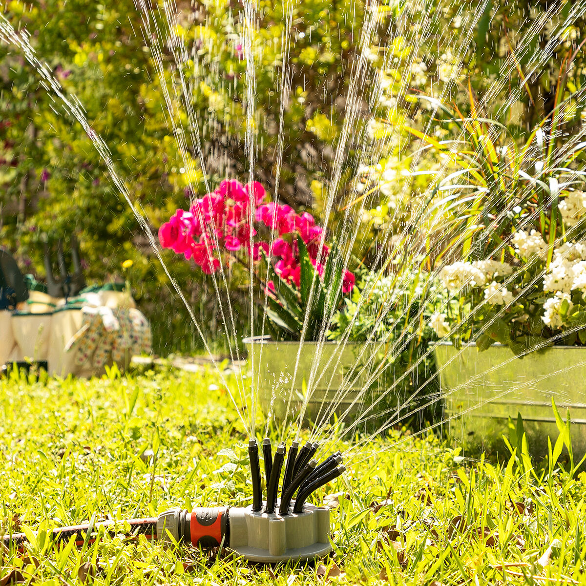 360º Bewässerungssprinkler für den Garten Klerdden  36 Wasserstrahlen - AWK Flagship