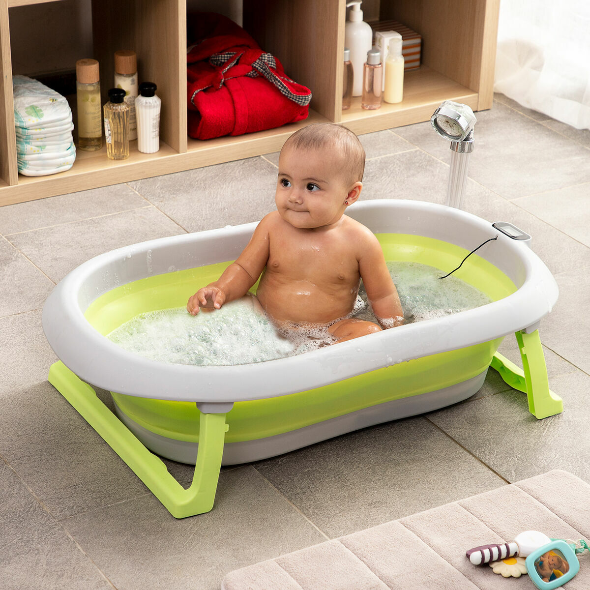 Faltbare evolutionäre Babybadewanne Fovibath InnovaGoods - AWK Flagship