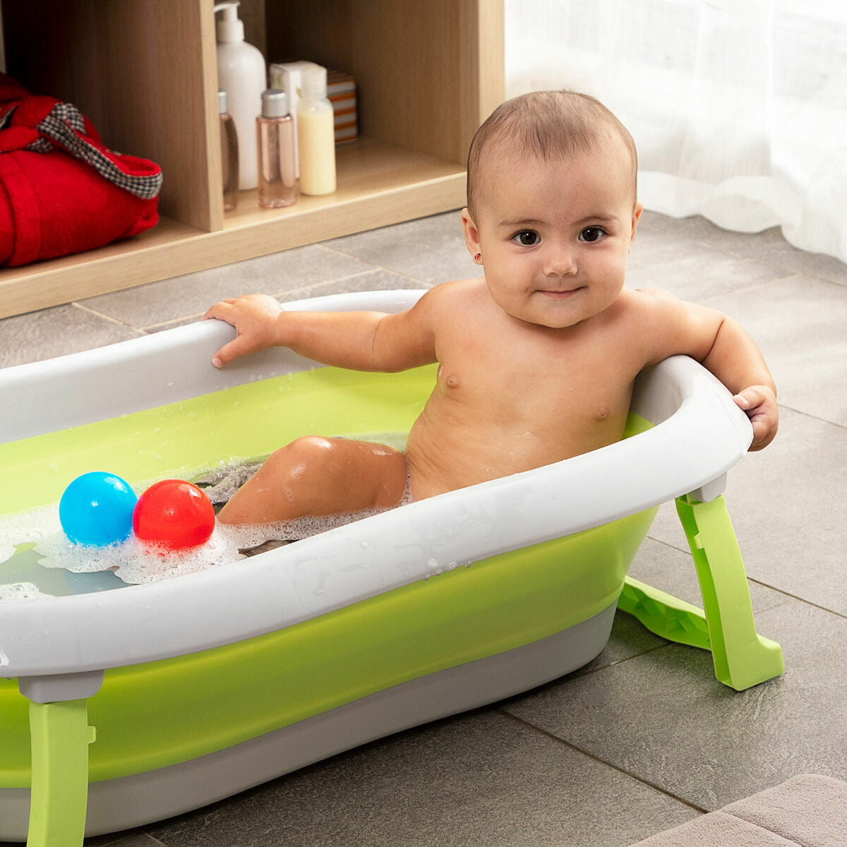 Faltbare evolutionäre Babybadewanne Fovibath InnovaGoods - AWK Flagship