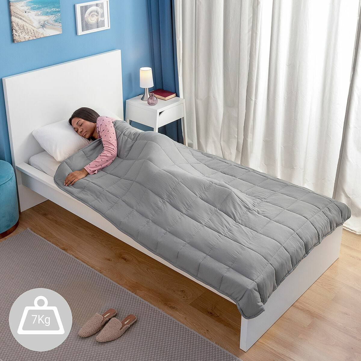 Schwere Decke für eine Person Sweikett InnovaGoods 120 x 180 cm - AWK Flagship