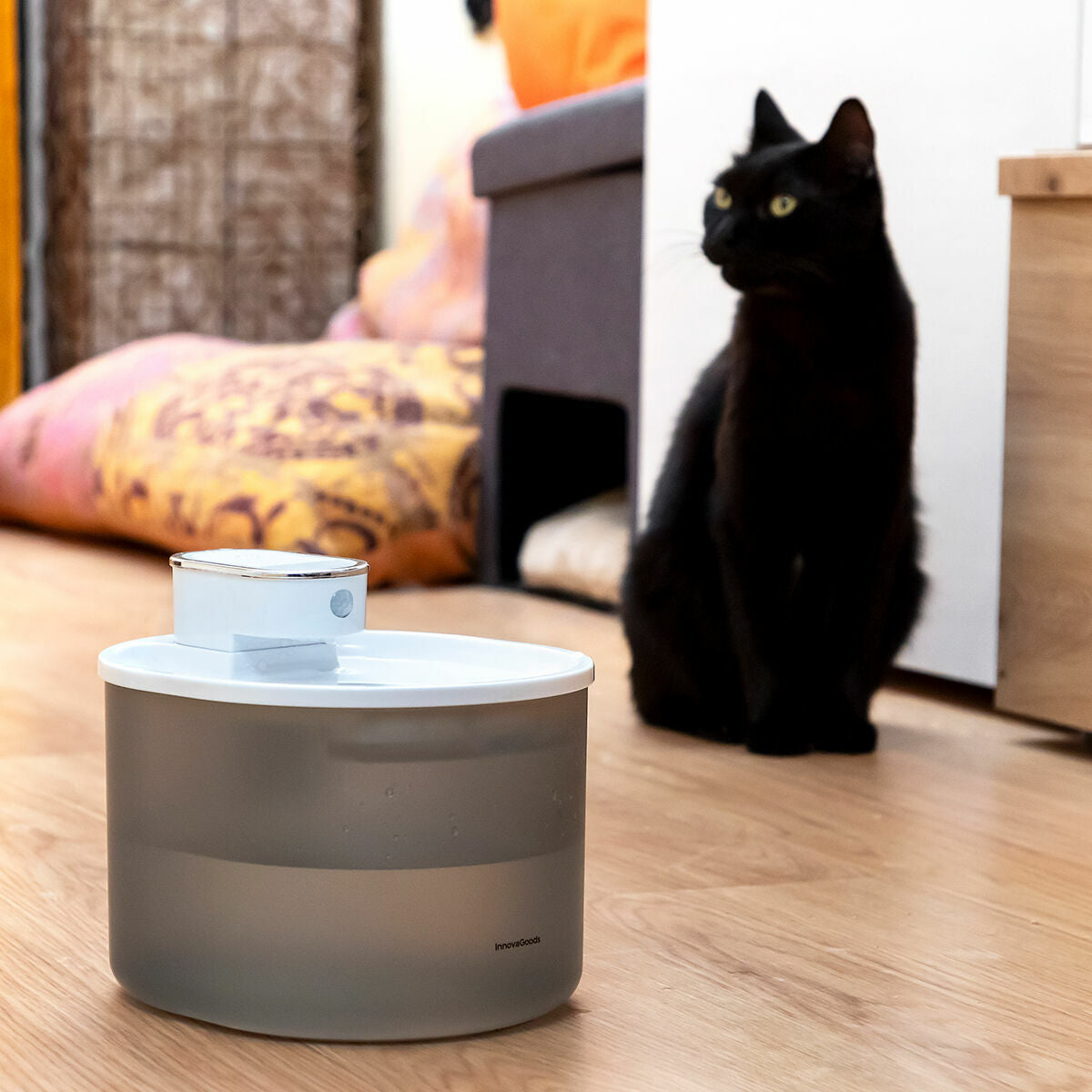 Trinkbrunnen für Katzen mit Akku und Sensor Refopet InnovaGoods - AWK Flagship