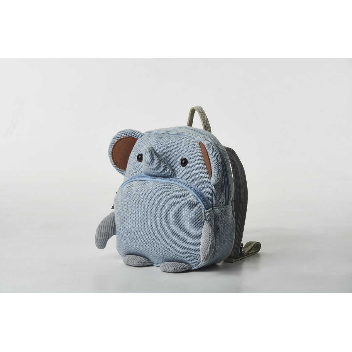 Schulrucksack Crochetts Blau 22 x 26 x 8 cm Nashorn - AWK Flagship