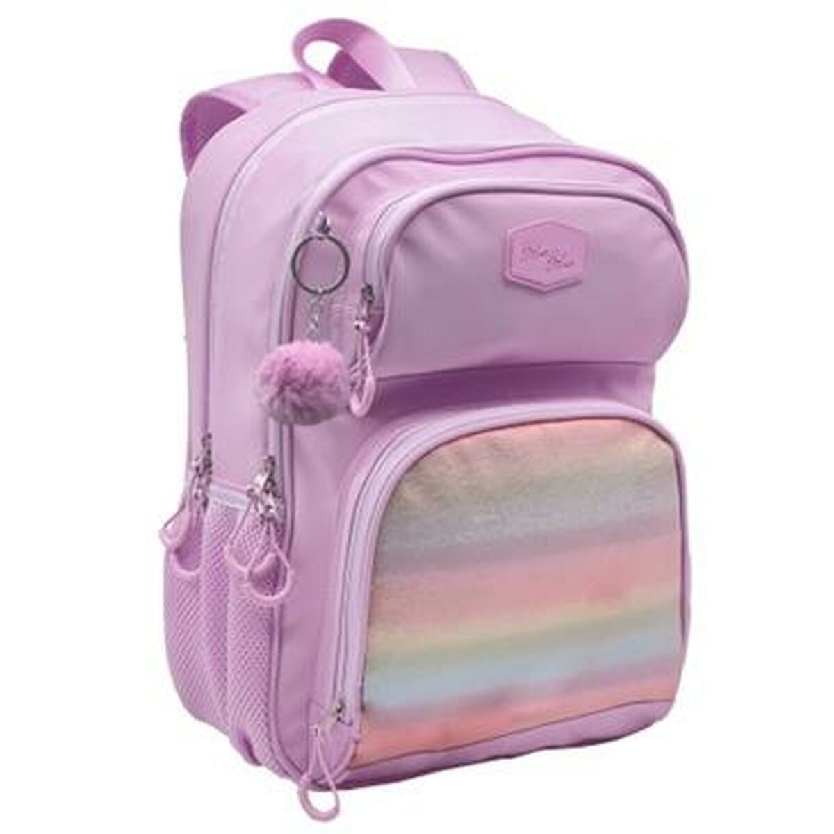 Schulrucksack Blin-Blin Rosa 42 x 31 x 17 cm Regenbogen - AWK Flagship