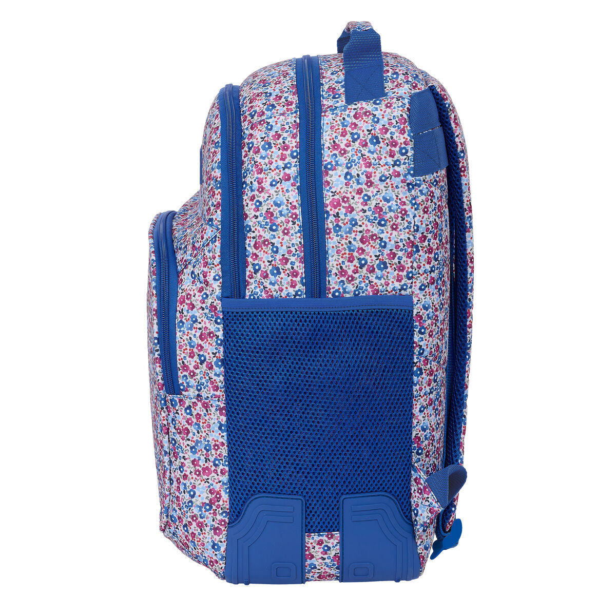 Schulrucksack Nait Nait Flores coimbra azul Blau 32 x 42 x 15 cm - AWK Flagship