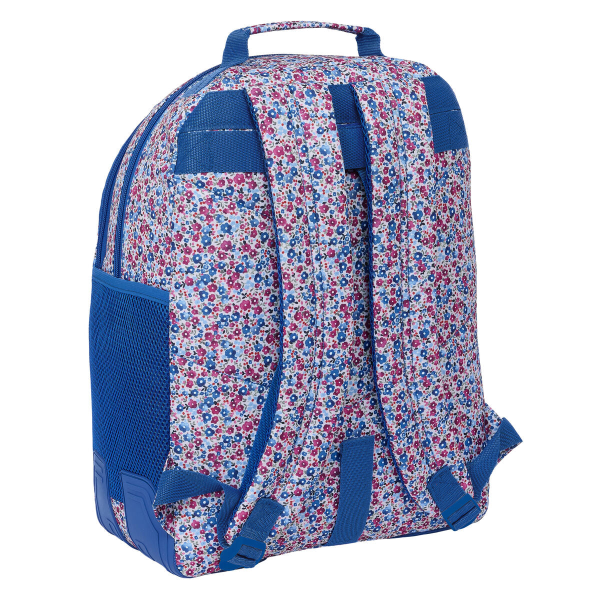 Schulrucksack Nait Nait Flores coimbra azul Blau 32 x 42 x 15 cm - AWK Flagship