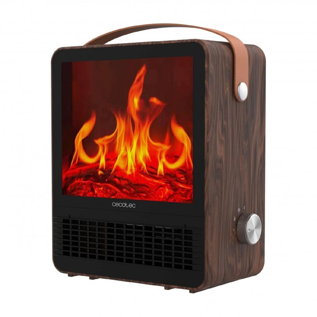 Elektrischer Keramikheizer Cecotec ReadyWarm 1500 Ceramic Flames Schwarz 1500 W - AWK Flagship