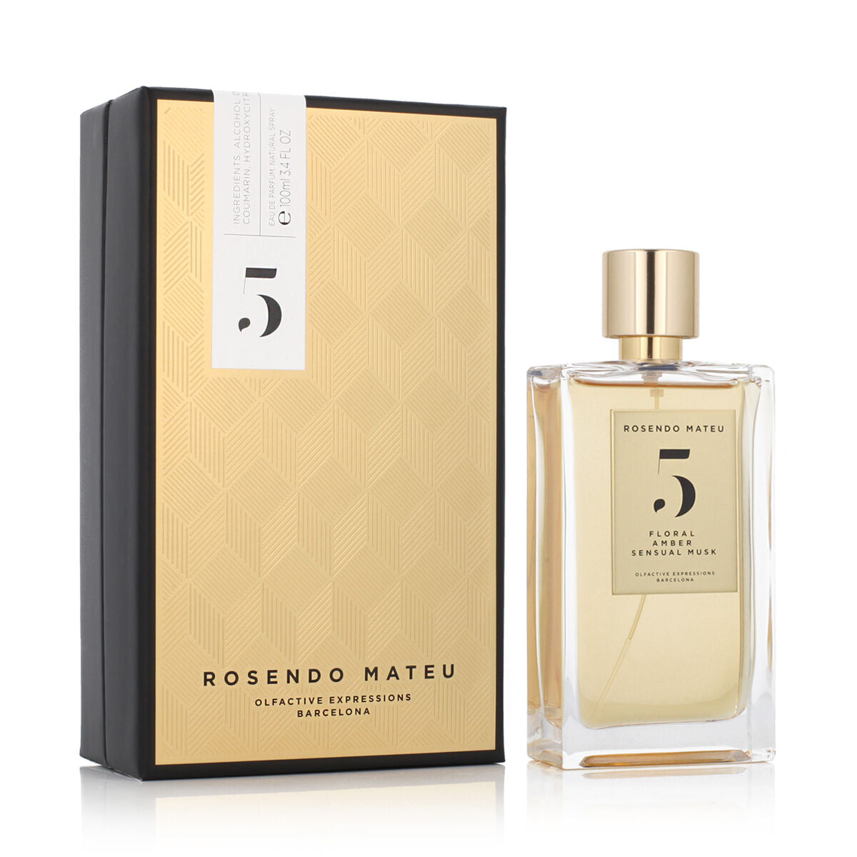 Unisex-Parfüm Rosendo Mateu EDP Nº 5 Floral, Amber, Sensual Musk 100 ml - AWK Flagship