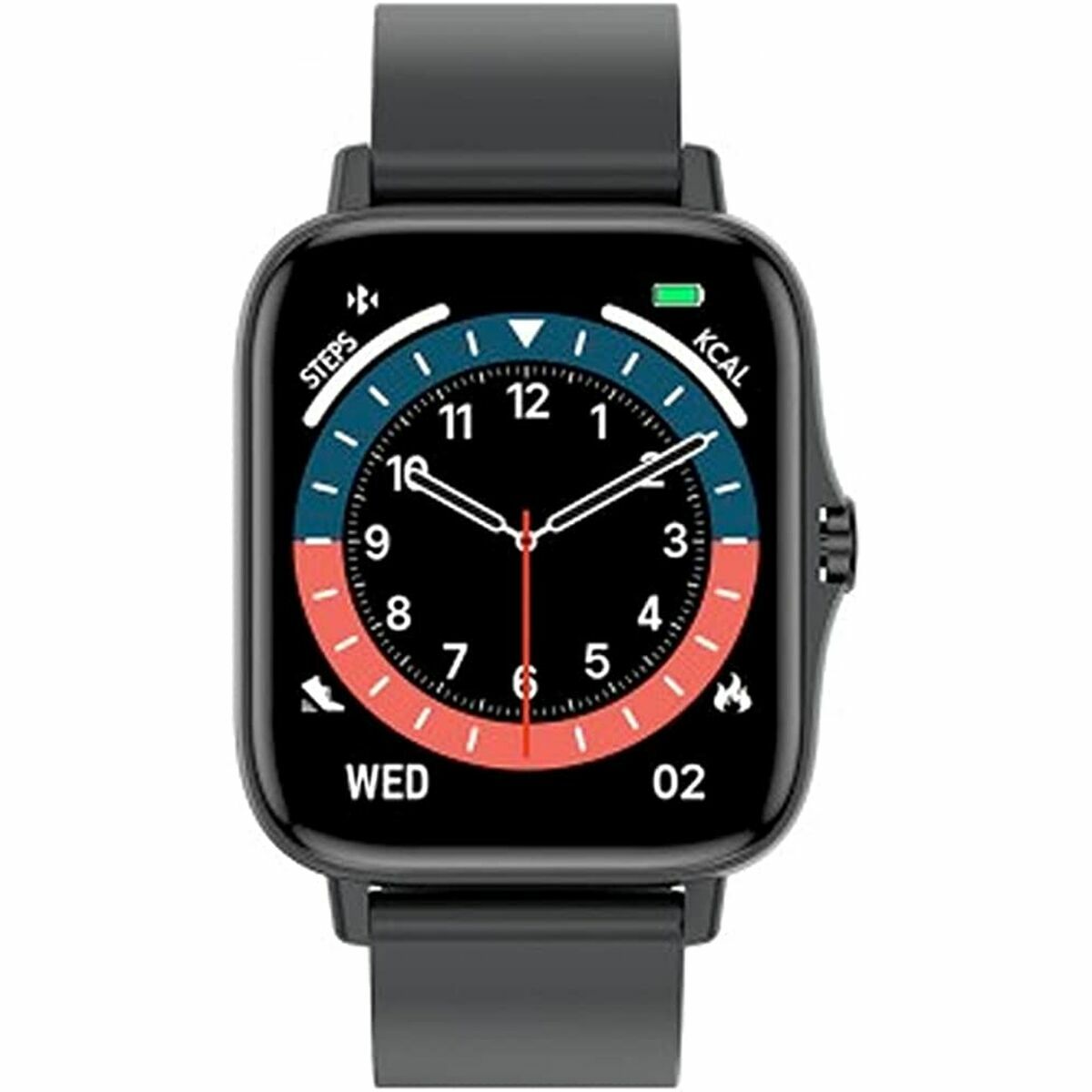 Smartwatch DCU MODERN CALLS & SPORT 1,7" Marineblau 28 mm 1" Blau Schwarz Schwarz/Weiß - AWK Flagship