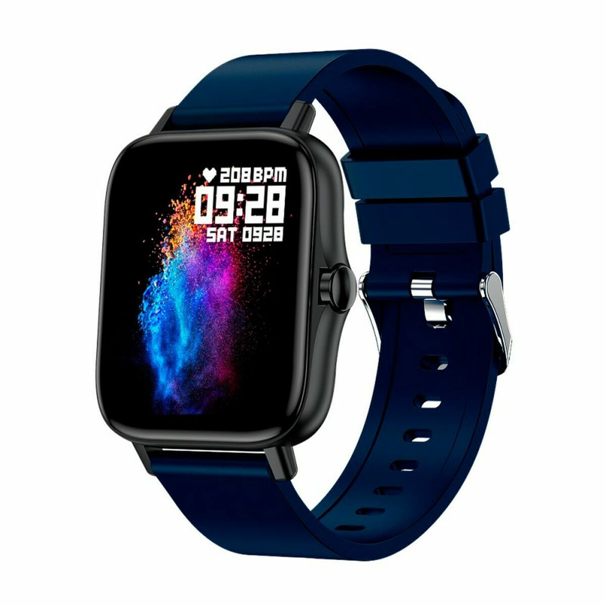 Smartwatch DCU MODERN CALLS & SPORT 1,7" Marineblau 28 mm 1" Blau Schwarz Schwarz/Weiß - AWK Flagship